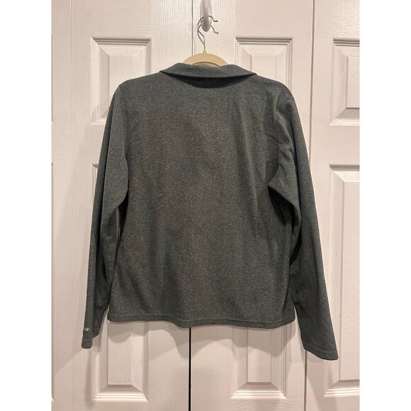 North Face Women’s 1/4 Zip Pullover Jacket TKA 100 Gray Fleece Size Large - Picture 2 of 5